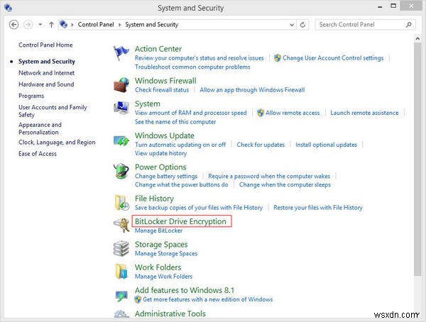 Windows 8.1/8 पर BitLocker को अक्षम कैसे करें