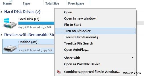 विंडोज 8 पर हार्ड ड्राइव को कैसे एन्क्रिप्ट करें