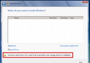 विंडोज 7 इंस्टालेशन के कारण और समाधान हार्ड ड्राइव की पहचान नहीं करना