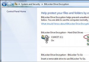Windows 7 पर BitLocker Drive एन्क्रिप्शन कैसे निकालें