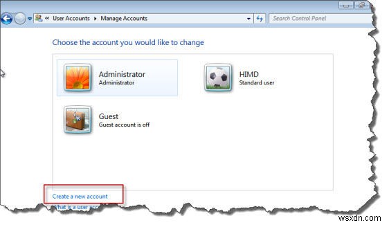 Windows 7 पर एक व्यवस्थापक खाता कैसे बनाएं ?