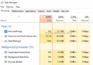 Windows 10 उच्च CPU उपयोग की समस्याओं को कैसे ठीक करें।