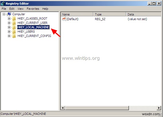 रजिस्ट्री (Windows 10, 8, 7, Vista) का उपयोग करके व्यवस्थापक को ऑफ़लाइन कैसे सक्षम करें।