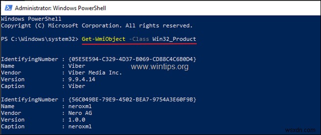 Windows 10, 8.1, 8 में PowerShell से सभी इंस्टॉल किए गए ऐप्स और पैकेज कैसे देखें।