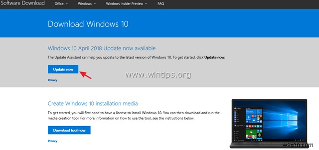 FIX:Windows 10 Update 1803 इंस्टाल होने में विफल (समाधान)