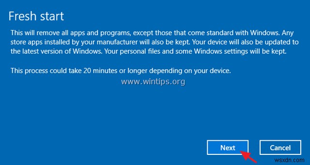 Windows 10 PC को उसकी मूल स्थिति में कैसे रीसेट करें।