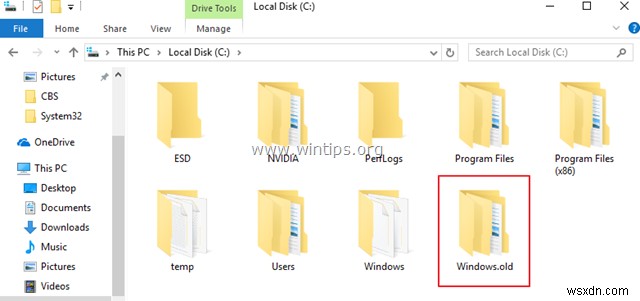 Windows.old फोल्डर क्या है और इसे कैसे डिलीट करें।