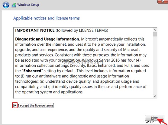 Windows Server 2016 को चरण दर चरण कैसे स्थापित करें।