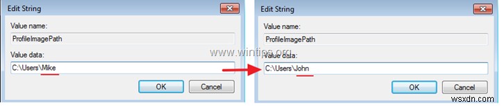 कैसे करें:विंडोज 10/8/7 में यूजर प्रोफाइल फोल्डर का नाम बदलें