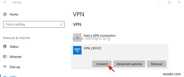 Windows 10 पर VPN कनेक्शन कैसे सेटअप करें।