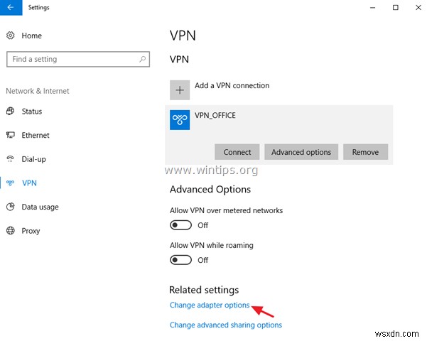 Windows 10 पर VPN कनेक्शन कैसे सेटअप करें।