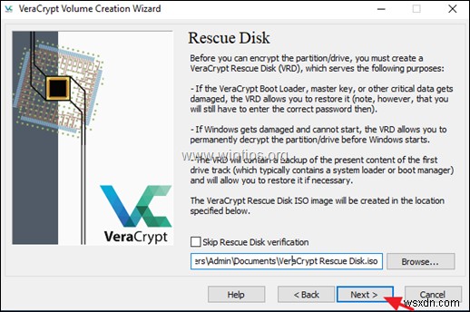 डिस्क C को कैसे एन्क्रिप्ट करें:विंडोज़ में VeraCrypt के साथ (सभी संस्करण)।