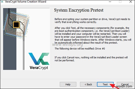 डिस्क C को कैसे एन्क्रिप्ट करें:विंडोज़ में VeraCrypt के साथ (सभी संस्करण)।