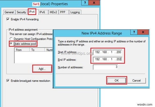 L2TP VPN सर्वर 2016 को प्रमाणीकरण के लिए कस्टम साझा कुंजी के साथ कैसे सेटअप करें।