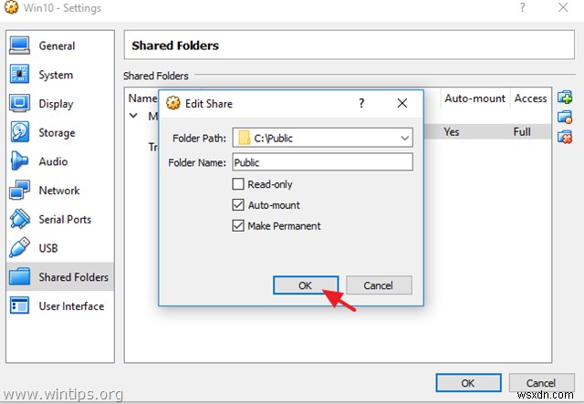 वर्चुअलबॉक्स अतिथि और होस्ट के बीच फ़ाइलें कैसे साझा करें।
