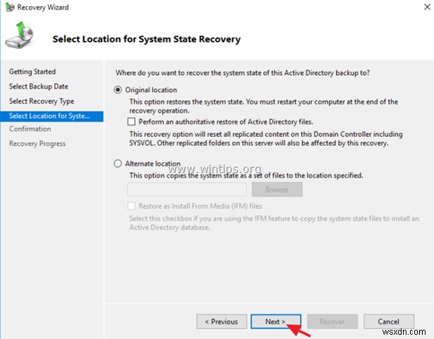 सर्वर 2016/2012/2012R2 में Windows सर्वर बैकअप से फ़ाइलें कैसे पुनर्स्थापित करें।