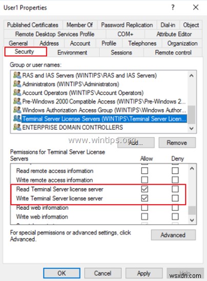 FIX इवेंट ID 4105:दूरस्थ डेस्कटॉप लायसेंस सर्वर सक्रिय निर्देशिका डोमेन में उपयोगकर्ता के लिए लायसेंस विशेषताएँ अद्यतन नहीं कर सकता। 