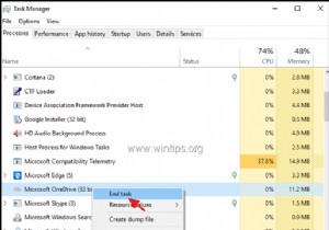 ठीक करें:Windows 10/8/7 OS में OneDrive समस्याएँ।