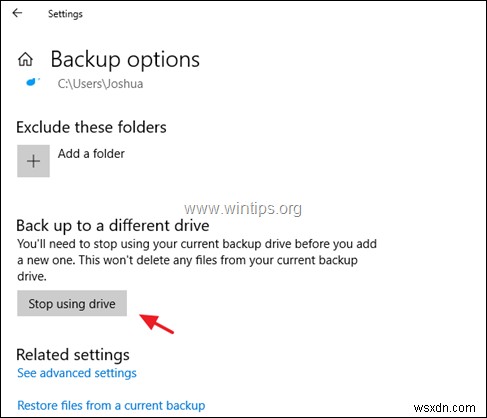 FIX:अपने ड्राइव को फिर से कनेक्ट करें। आपका फ़ाइल इतिहास ड्राइव Windows 10 में बहुत लंबे समय के लिए डिस्कनेक्ट किया गया था। 