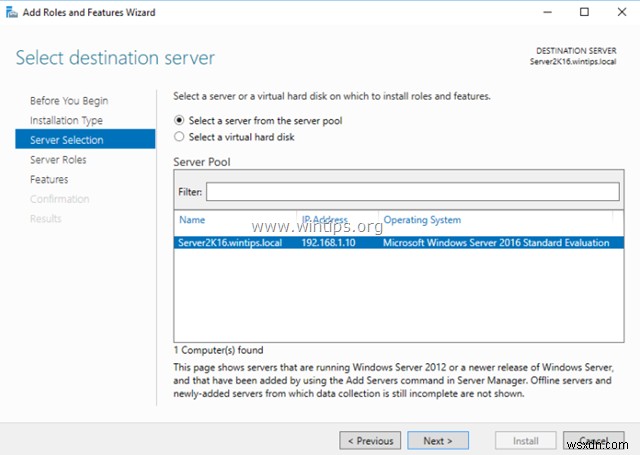 Windows सर्वर बैकअप के साथ सक्रिय निर्देशिका सर्वर 2016/2012 का बैकअप कैसे लें।