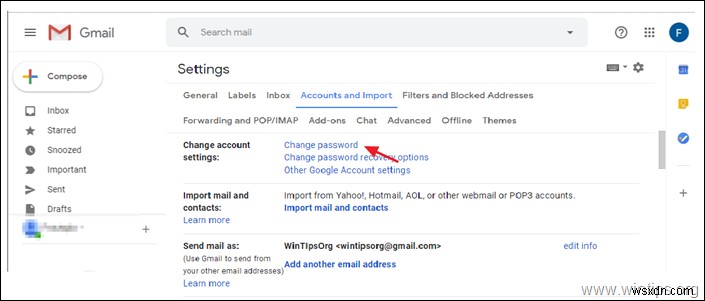 Gmail पासवर्ड कैसे बदलें (Google खाता पासवर्ड)।