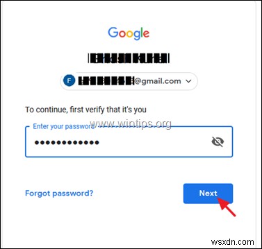 Gmail पासवर्ड कैसे बदलें (Google खाता पासवर्ड)।