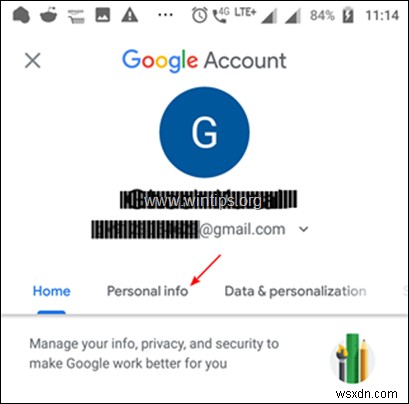 Gmail पासवर्ड कैसे बदलें (Google खाता पासवर्ड)।