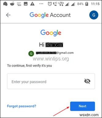 Gmail पासवर्ड कैसे बदलें (Google खाता पासवर्ड)।