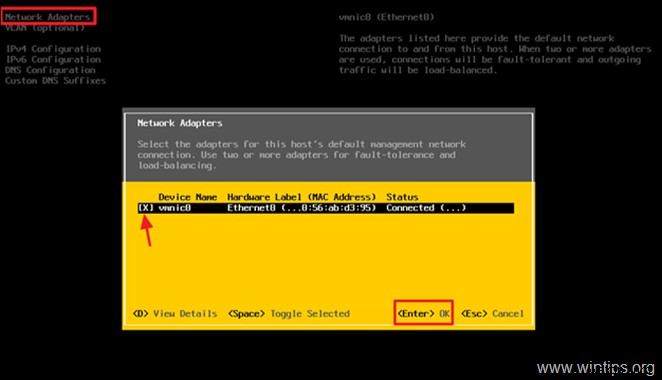 बेयर मेटल सर्वर पर vSphere ESXi 6.7 कैसे स्थापित करें।