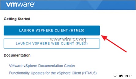 विंडोज़ पर vCenter सर्वर 6.7 कैसे स्थापित करें।