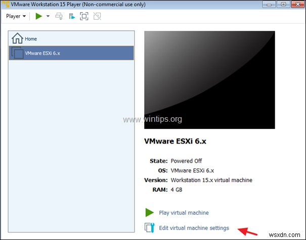 VMware वर्कस्टेशन 15 पर vSphere ESXi 6.7 कैसे स्थापित करें।