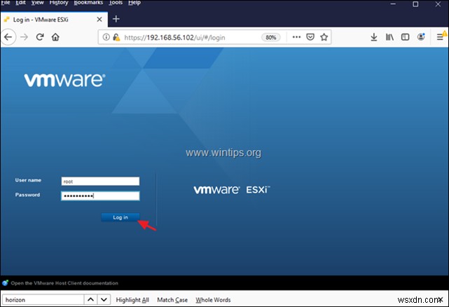 VMware वर्कस्टेशन 15 पर vSphere ESXi 6.7 कैसे स्थापित करें।