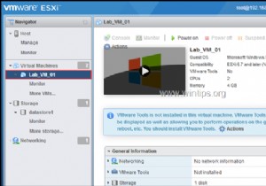 vSphere Hypervisor ESXi 6.7 पर वर्चुअल मशीन का क्लोन कैसे बनाएं। 