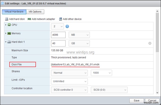 vSphere Hypervisor ESXi 6.7 पर वर्चुअल मशीन का क्लोन कैसे बनाएं। 