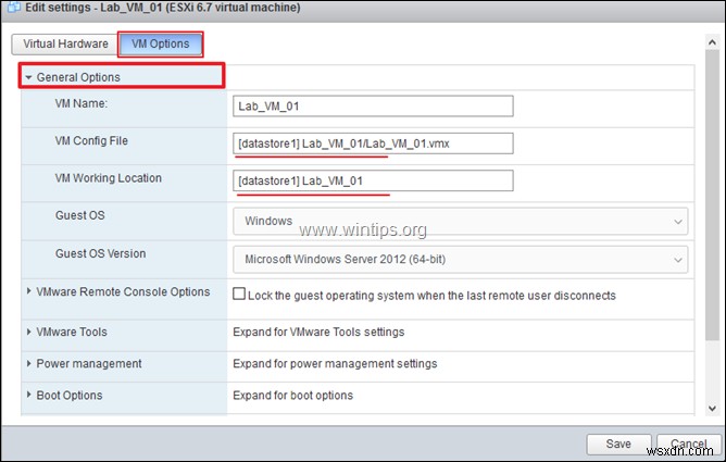 vSphere Hypervisor ESXi 6.7 पर वर्चुअल मशीन का क्लोन कैसे बनाएं। 