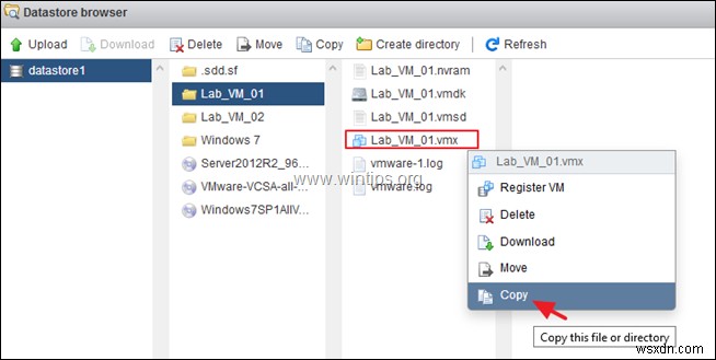 vSphere Hypervisor ESXi 6.7 पर वर्चुअल मशीन का क्लोन कैसे बनाएं। 