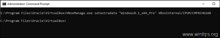 FIX:वर्चुअलबॉक्स त्रुटि 0x80004005:VM के लिए सत्र खोलने में विफल - डुप्लिकेट कॉन्फ़िगरेशन मान CMPXCHG16B और IsaExts/CMPXCHG16B (समाधान) 