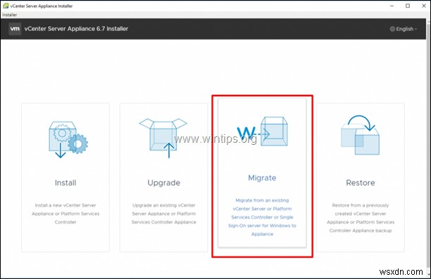 विंडोज पर VMware vCenter सर्वर को VCSA 6.7 में कैसे माइग्रेट करें