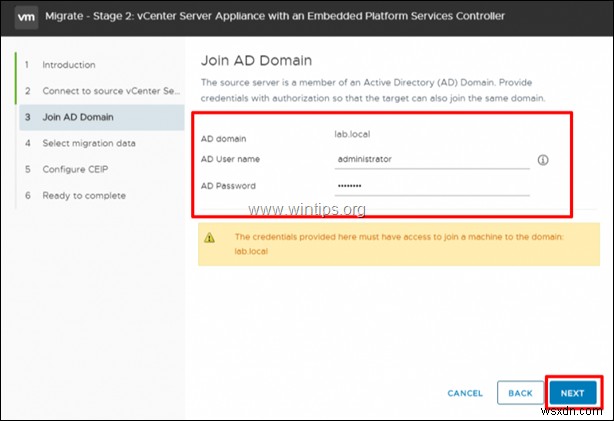 विंडोज पर VMware vCenter सर्वर को VCSA 6.7 में कैसे माइग्रेट करें