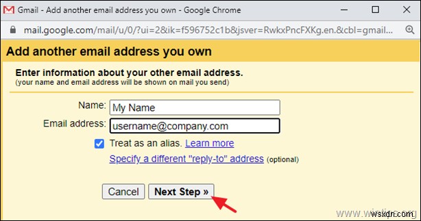 फिक्स:जीमेल संदेश डिलीवर नहीं हुआ। आप इसे किसी भिन्न पते या उपनाम से भेज रहे हैं मेल को सुविधा के रूप में भेजें (समाधान)