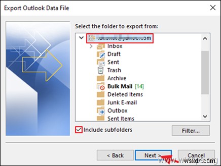 IMAP या POP3 ईमेल को Outlook का उपयोग करके Office 365 में कैसे स्थानांतरित करें।