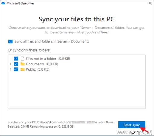 OneDrive का उपयोग करके अपने कंप्यूटर के साथ SharePoint दस्तावेज़ों को कैसे सिंक्रनाइज़ करें। 
