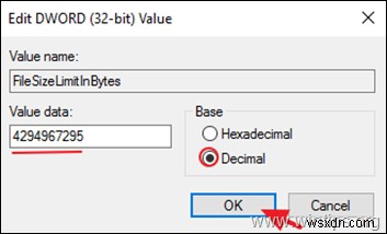 FIX:त्रुटि 0x800700DF फ़ाइल का आकार अनुमत सीमा से अधिक है और SharePoint और WebDAV में सहेजा नहीं जा सकता है।