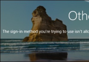 FIX:जिस साइन-इन विधि का आप उपयोग करने का प्रयास कर रहे हैं उसकी अनुमति नहीं है (समाधान)
