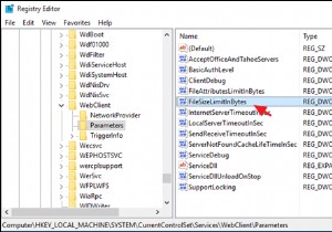 FIX:त्रुटि 0x800700DF फ़ाइल का आकार अनुमत सीमा से अधिक है और SharePoint और WebDAV में सहेजा नहीं जा सकता है।
