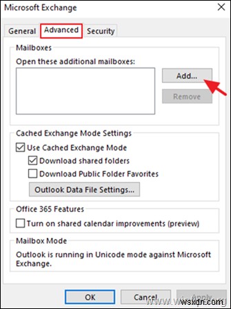 Outlook और Outlook Web App में एक साझा मेलबॉक्स कैसे जोड़ें।