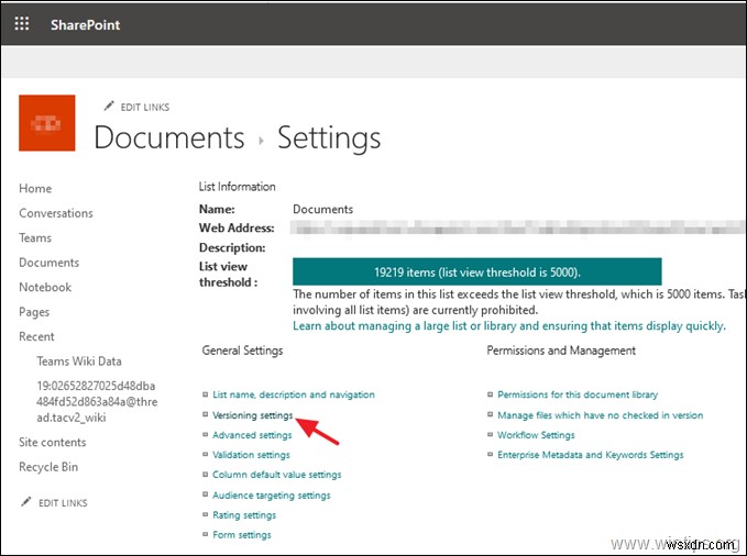 FIX:SharePoint में स्थान समाप्त हो रहा है। इस साइट का संग्रहण स्थान लगभग समाप्त हो गया है।