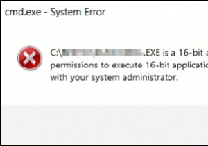 FIX:आपके पास विंडोज 10 पर 16-बिट एप्लिकेशन को निष्पादित करने की अनुमति नहीं है। (समाधान)