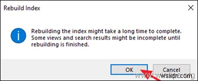 FIX:Outlook 2016 खोज काम नहीं कर रही है।