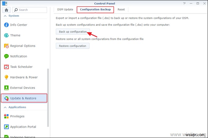 एक स्टोरेज डिवाइस का उपयोग करके Synology NAS को दूसरे में कैसे माइग्रेट करें।